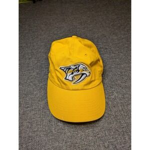 Nashville Predators NHL Hat '47 Yellow Strapback Baseball Trucker Hockey Cap